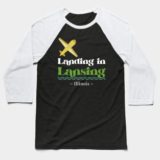 Landing in Lansing Baseball T-Shirt